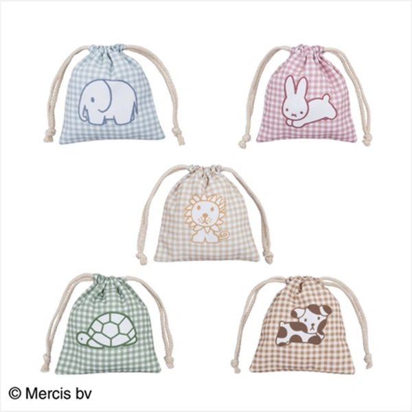 Bruna Animal 可愛動物 束口袋 約15cm