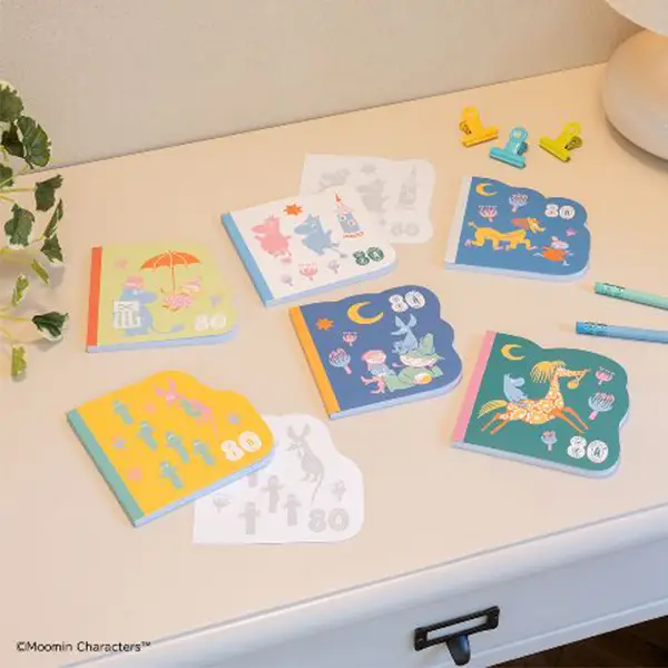 嚕嚕米 設計便條紙 約10cm