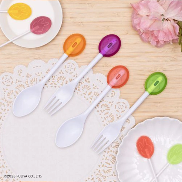 不二家 棒棒糖 造型餐具 約16.5cm