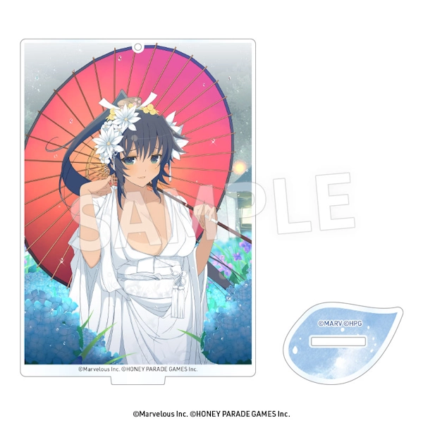 焰 立牌 約12.8×8.7cm