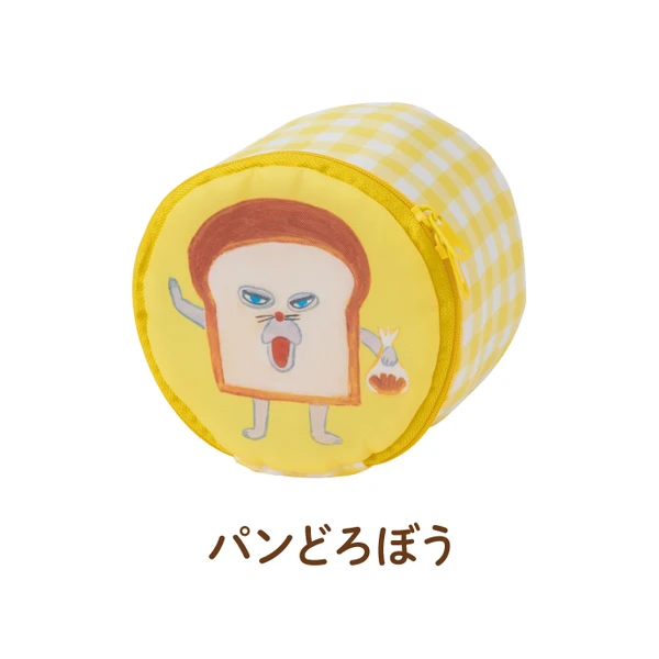 麵包造型收納包 圓形款 約12×9×11cm