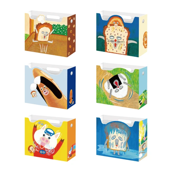 麵包小偷 文件盒 約32×10×26cm