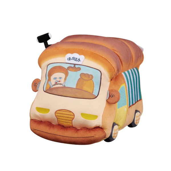麵包小偷 麵包車造型抱枕 約38×25×29cm