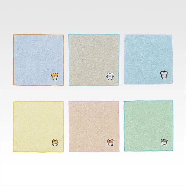 哈姆太郎 角色背影毛巾 約21cm