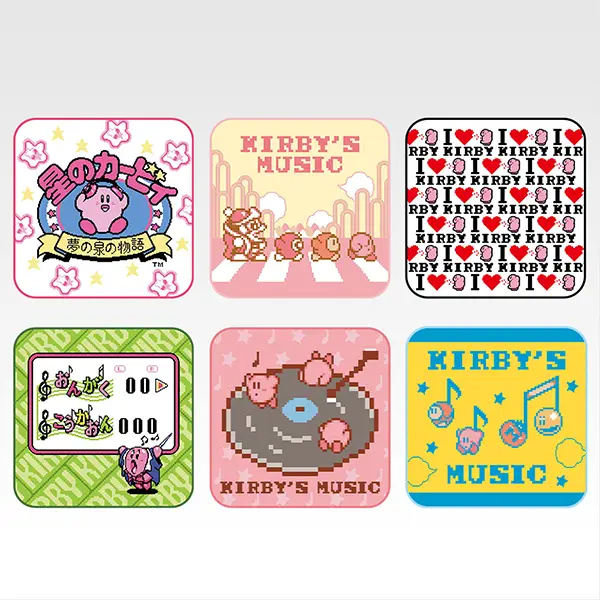 卡比 主題設計方巾 約25cm