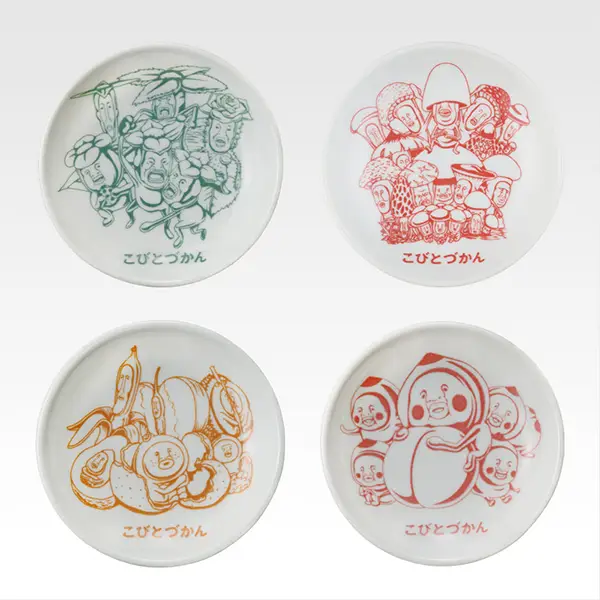 醜比頭 設計小皿 約10cm