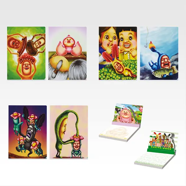 醜比頭 文具收藏（A4資料夾／便條紙 約9cm）