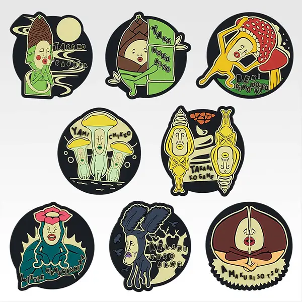 醜比頭 角色夜光杯墊 約7cm