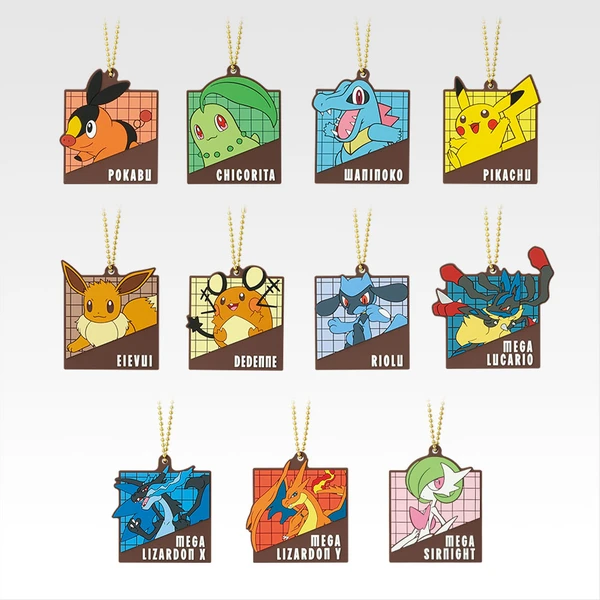 寶可夢 角色軟膠吊飾 約5cm