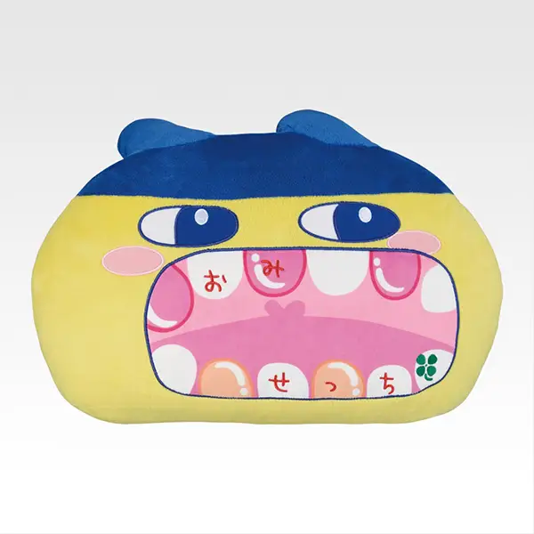麻每吉 Mametchi 看牙齒造型抱枕 約40cm