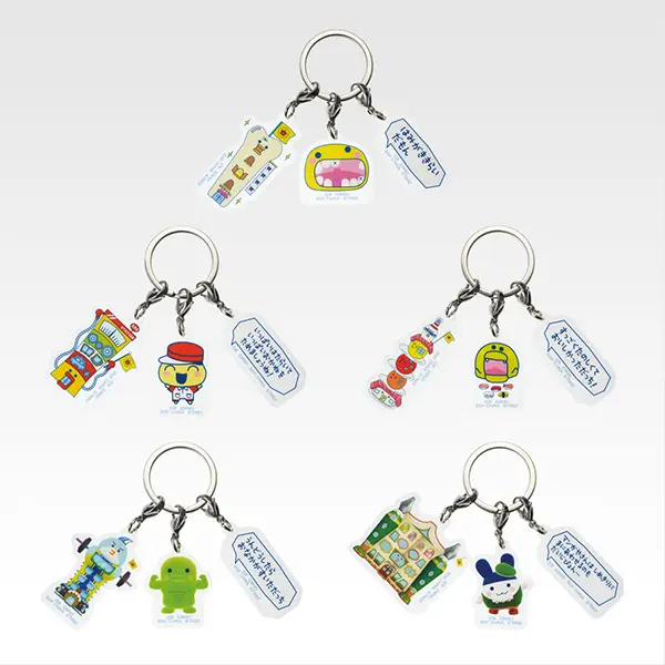 塔麻歌子開心鎮 壓克力鑰匙圈 約4cm