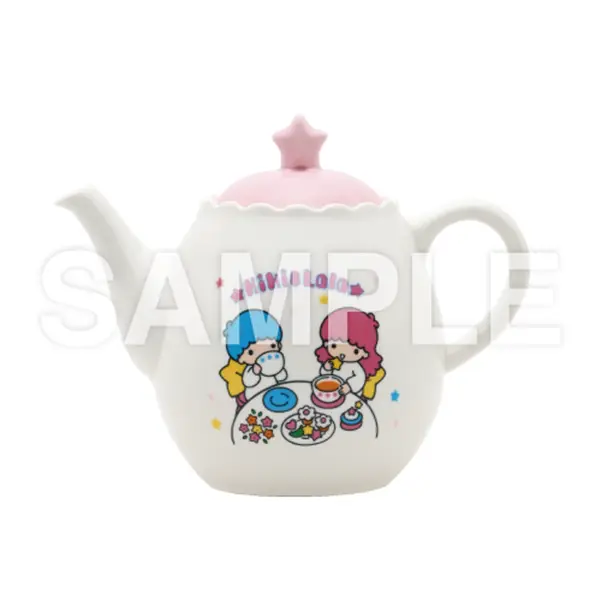 雙子星 紀念茶壺 約11×14.5cm