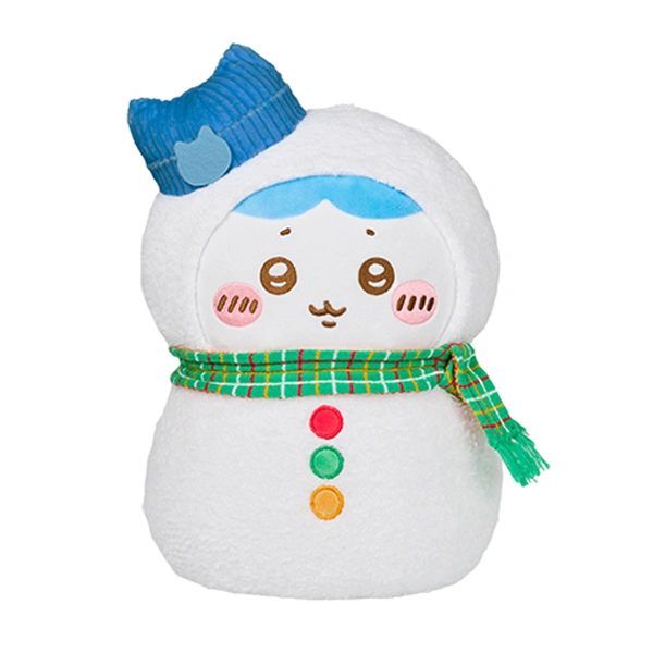 小八 貓 雪人娃娃 約30×20×18cm