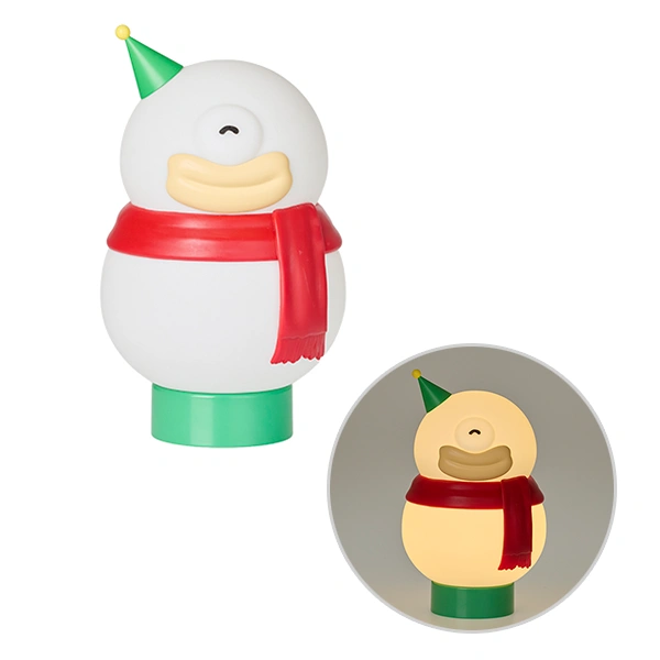 雪人 小夜燈 約22.8X13.6X13.6cm