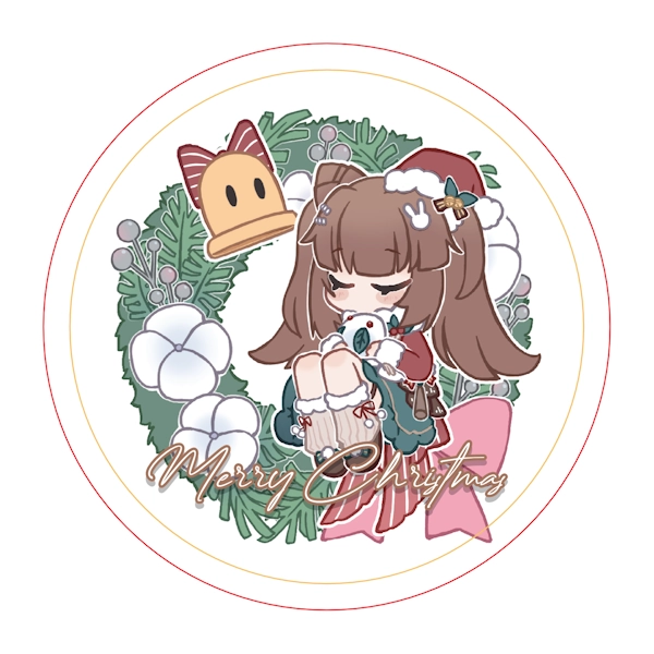 緹莉玲 聖誕節陶瓷杯墊