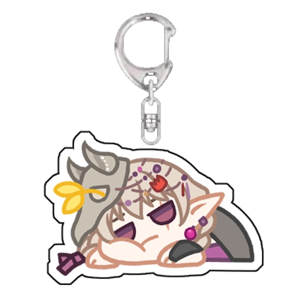 採墨 Q版壓克力鑰匙圈