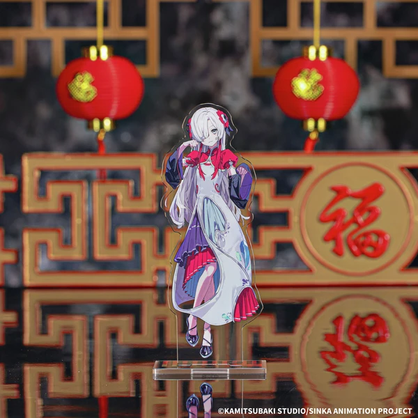 夜河世界 立牌 約14cm