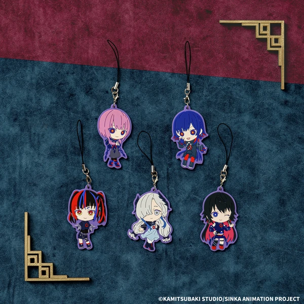 神椿市建設中 角色軟膠吊飾 約7cm