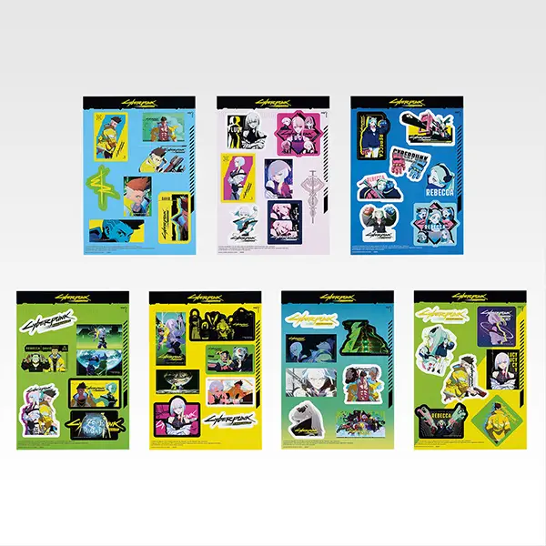 電馭叛客：邊緣行者 B5貼紙組