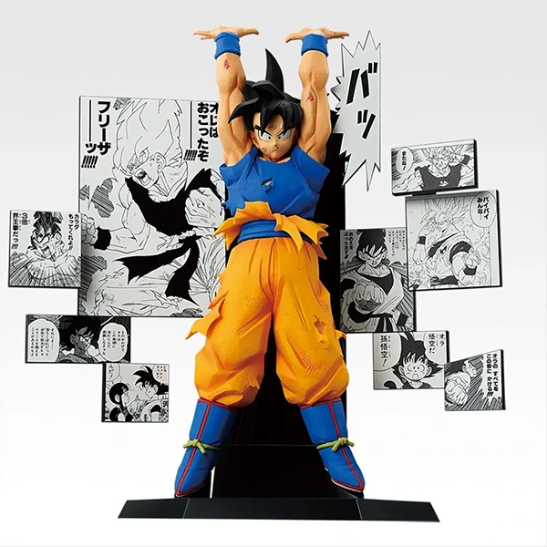 孫悟空 40th Anniversary Figure（人物約18cm／分鏡板約24cm）