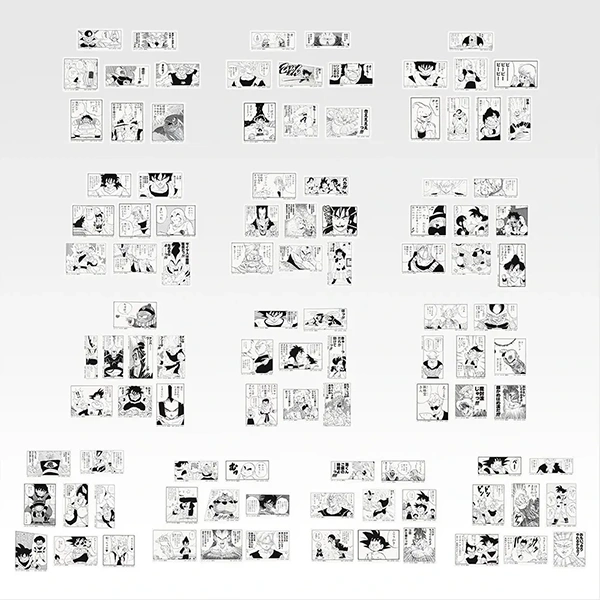 七龍珠 貼紙套組 約6cm