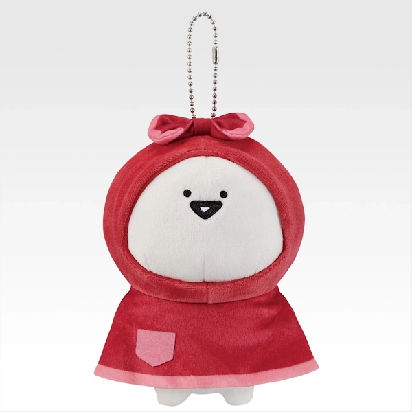 文具君 雨衣ver. 吊飾娃娃 約9~12cm 