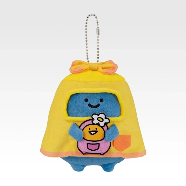 無名氏&果凍君 雨衣ver. 吊飾娃娃 約9~12cm 