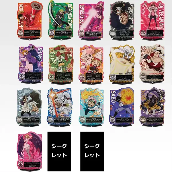 海賊王- 未來島蛋頭篇 ACLLECT 立牌 約8.5cm