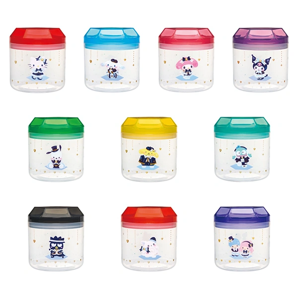 三麗鷗角色 典藏水晶寶石收納罐 約10×11cm