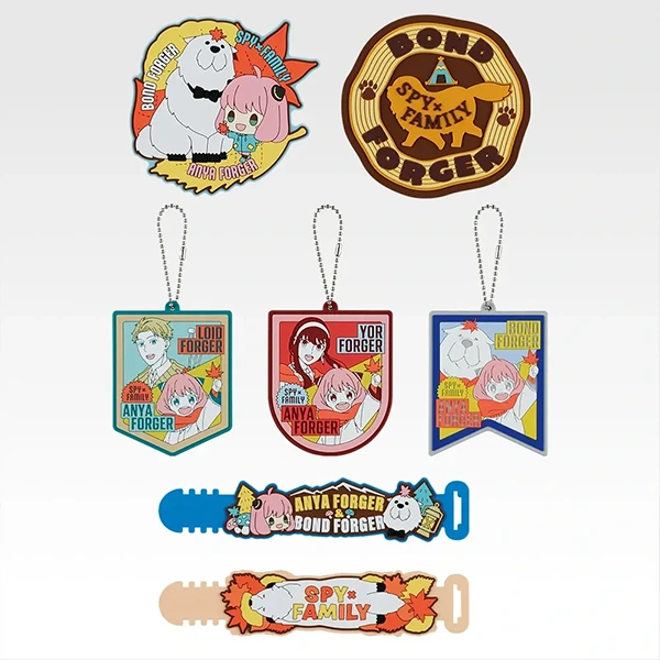 間諜家家酒 主題軟膠收藏 約6~8.5cm