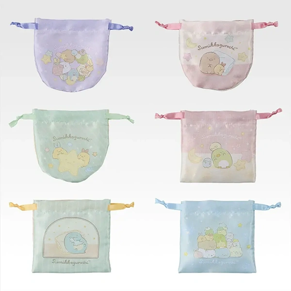 角落生物 主題束口袋 約12cm