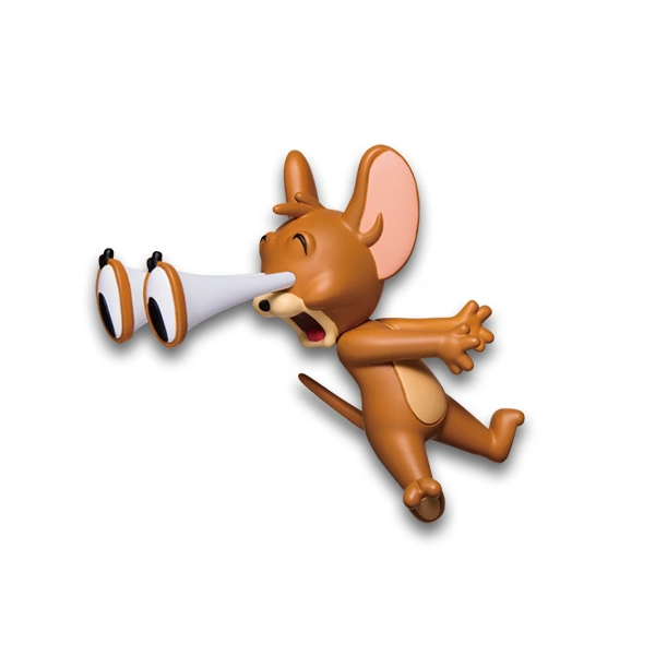 瞪大眼睛的Jerry 公仔 約3.9~7.8cm