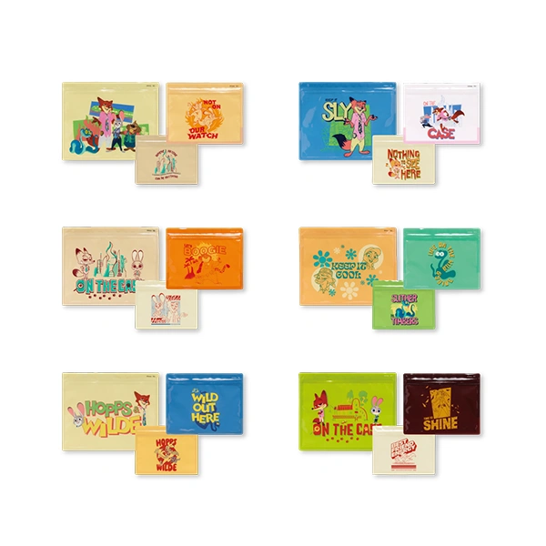 動物方城市 主題夾鏈袋組