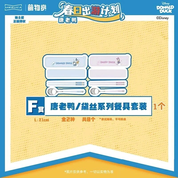 唐老鴨／黛西 環保餐具組 約21cm