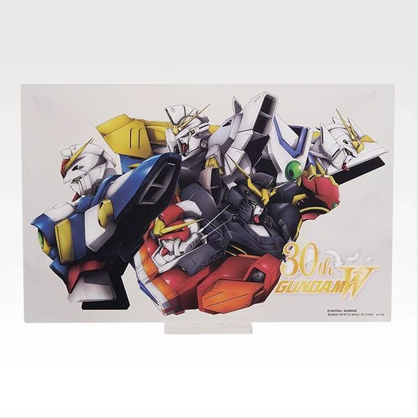 飛翼、重武裝、沙漠、死神、神龍鋼彈 視覺立牌 約21cm 