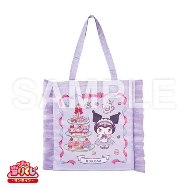 荷葉邊托特包 酷洛米ver. 約36×33cm