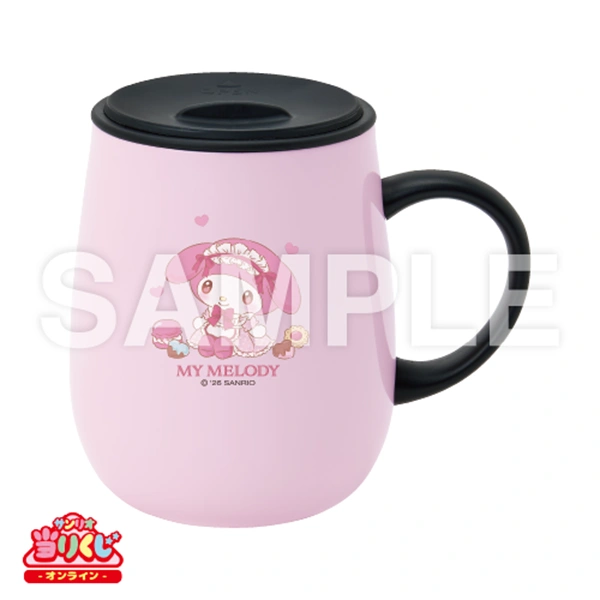 不鏽鋼杯 美樂蒂ver. 約12cm、400ml