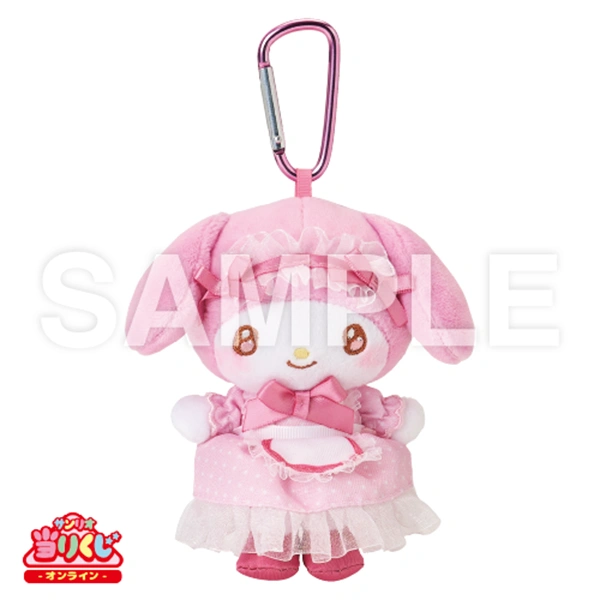 美樂蒂 下午茶ver. 吊飾娃娃 約10cm