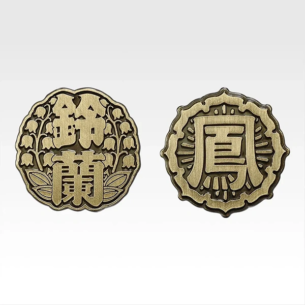 鈴蘭／鳳 別針 MASTERELIVE COLLECTION 約2.5cm