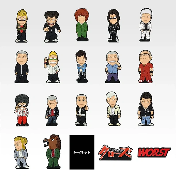 不良少年 軟膠立牌 約7cm