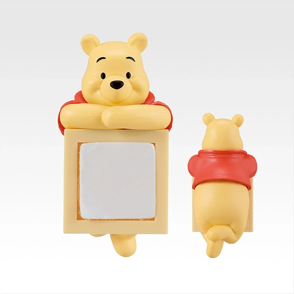 小熊維尼 桌緣陪伴小公仔 約3~5cm
