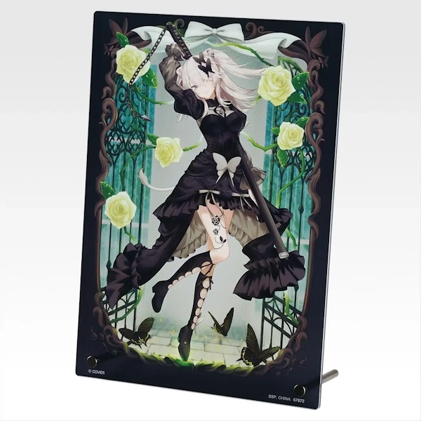 獅白牡丹 B5壓克力主題立牌