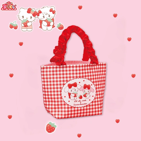 卡米 × 美樂蒂 mini托特包 約20cm