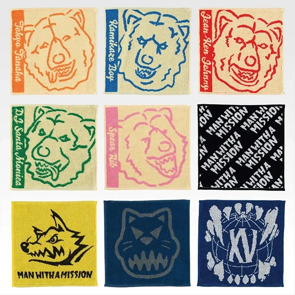 MWAM 設計毛巾 約25cm