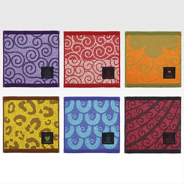 航海王 惡魔果實 圖騰設計方巾 約23cm