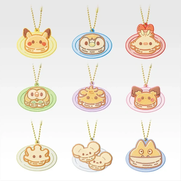 寶可夢 “PEACE” 餐廳 煎餅造型吊飾 約6cm