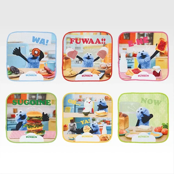 PUPPET SUNSUN 主題毛巾 約20cm