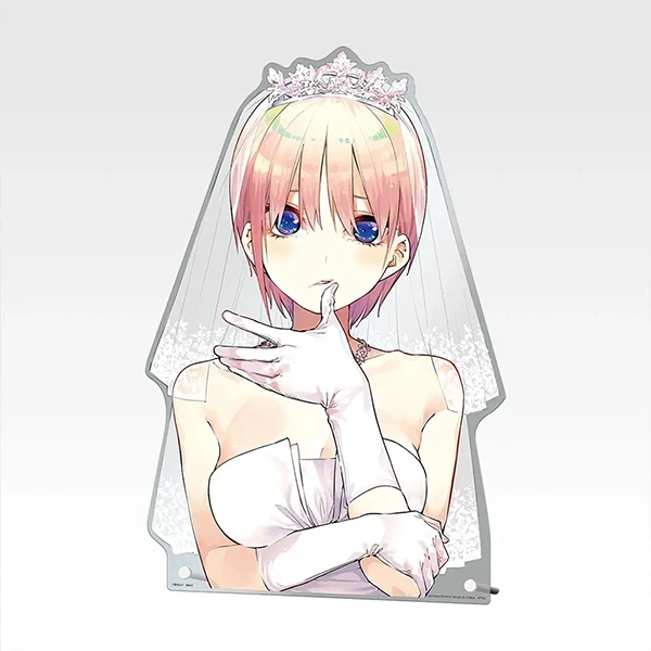 中野一花 婚紗半身立牌 約35cm