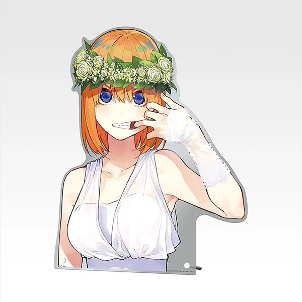 中野四葉 婚紗半身立牌 約35cm