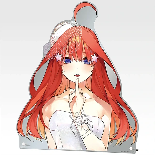 中野五月 婚紗半身立牌 約35cm